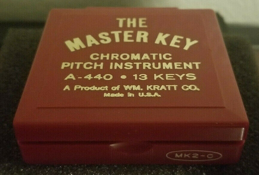 Vintage Kratt Company The Master Key Chromatic Pitch Instrument 13 Keys A440