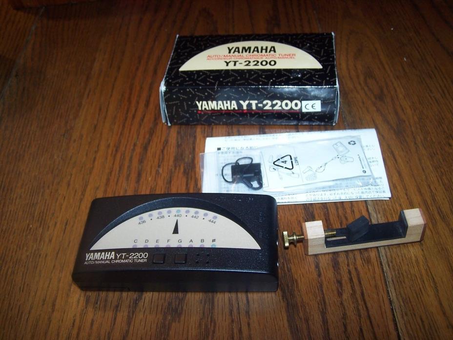 Yamaha Chromatic Tuner YT-2200