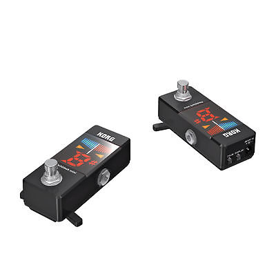 Korg Pitchblack Mini Pedal Guitar Tuner, Black