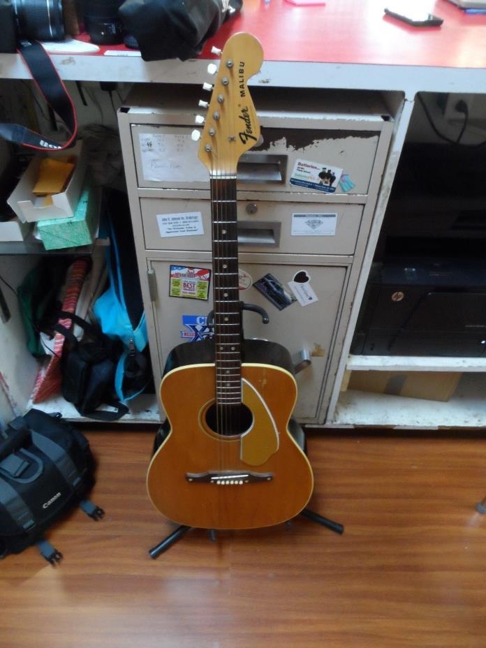 Vintage 1971 Fender Malibu Acoustic Guitar