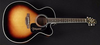Takamine P6JC Acoustic Guitar(TAKP6JCBSB) Jumbo with Venetian cutaway, solid spr