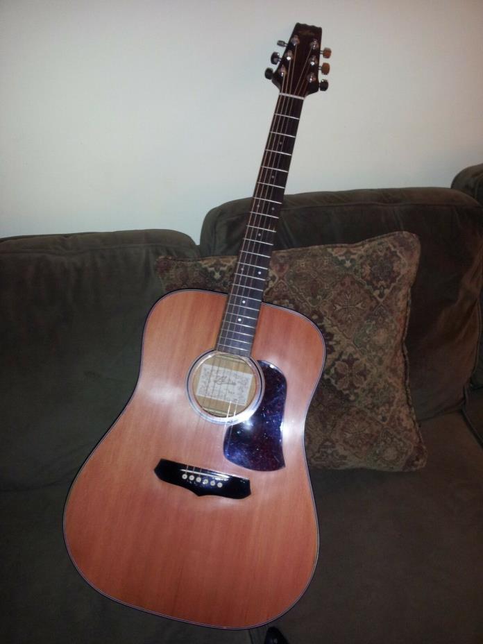 Vintage Aria solid wood acoustic