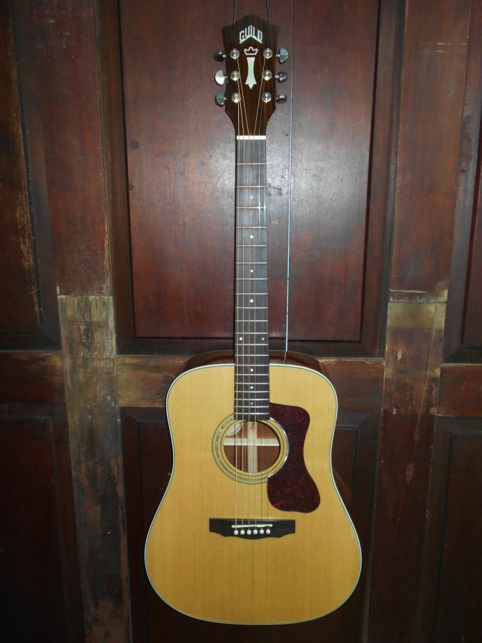 Guild D-140 Acoustic Dreadnaught Steel String Guitar w/ Polyfoam Case