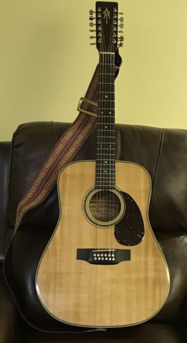 1978 Alvarez Guitar Signed K. Yairi DY-68 12-String with Alvarez Hardshell Case