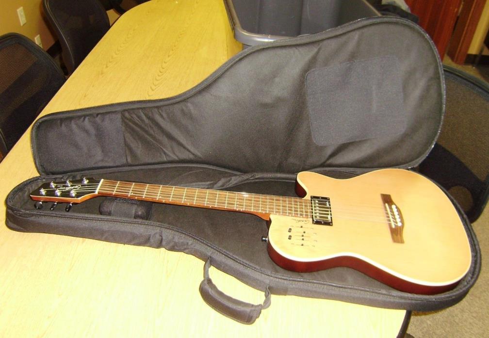 Godin A 6 Ultra Electric Guitar Natural With Case