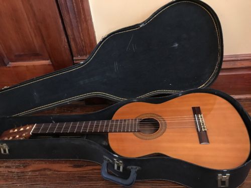 Vintage 70’s Conn C-10 Acoustic Guitar W Case Very nice!