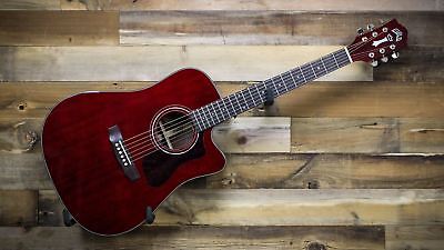 Guild D120CE Dreadnought Acoustic Guitar Cherry Red U103140