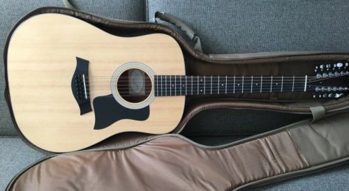 Taylor 12 String 150E Electric Acoustic Guitar w/ Taylor Padded Gig Bag
