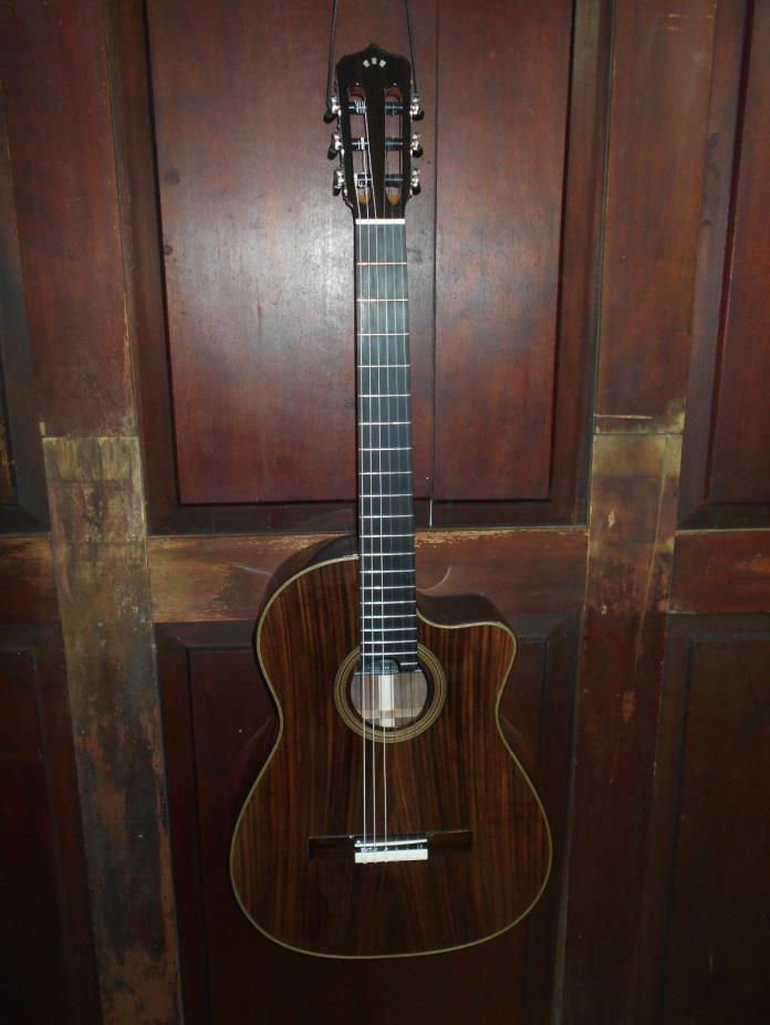 Cordoba Fusion 12 Rose Nylon String Classical Acoustic-Electric Guitar