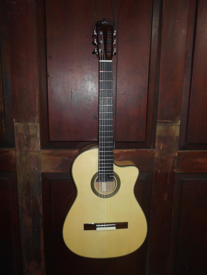 Cordoba Fusion 12 Maple Acoustic-Electric Nylon Classical Guitar w/ Gig Bag