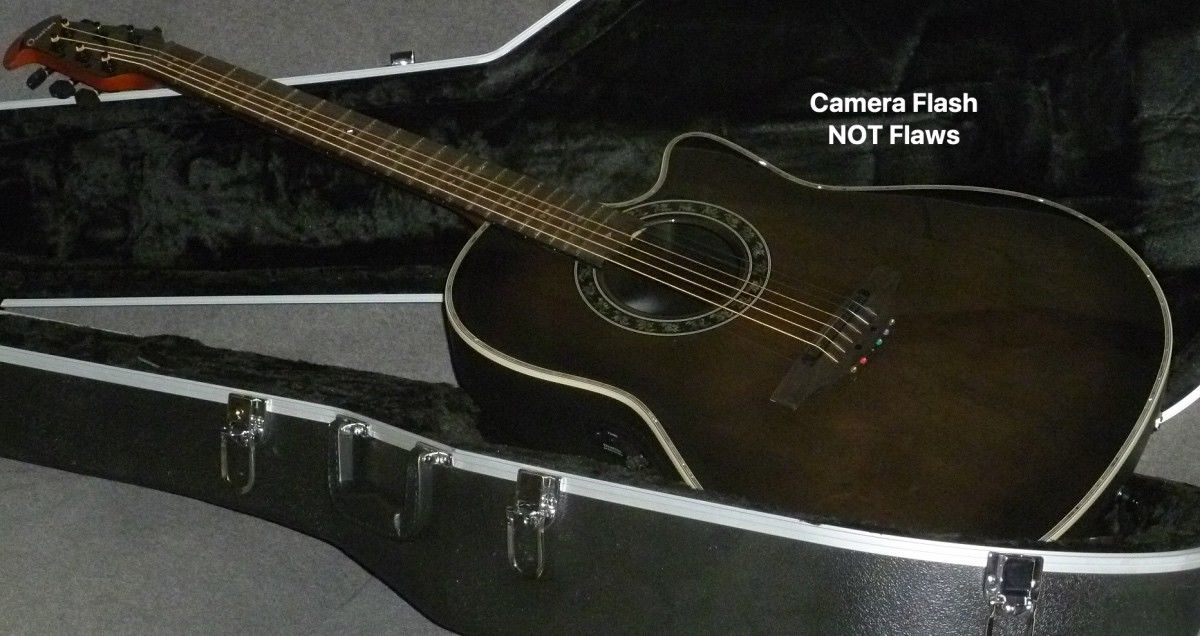 OVATION 2079AX-5T ac/el Guitar & Case  List $1850