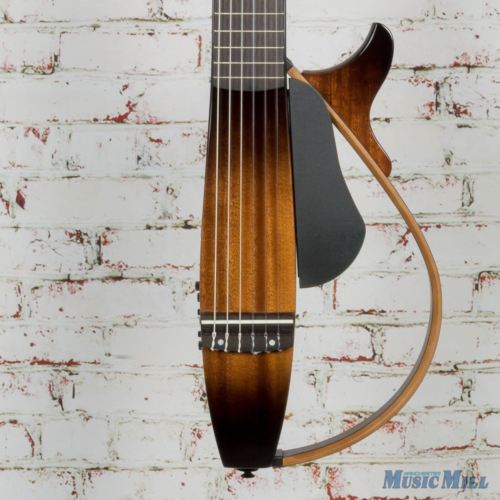 Yamaha SLG200N Nylon String Silent Guitar Tobacco Sunburst
