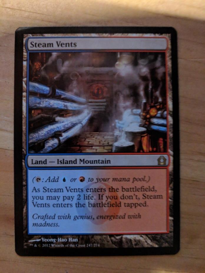 Steam Vents x1 NM MTG