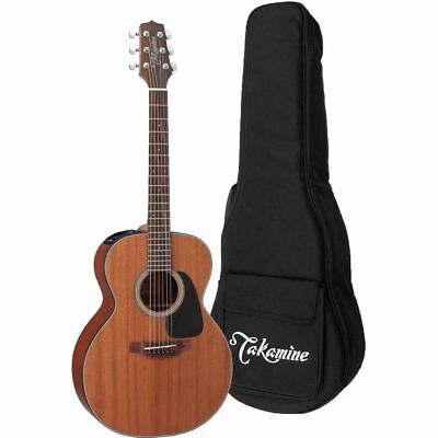 Takamine GX11ME-NS Taka-Mini 3/4 Size NEX Acoustic Electric Guitar with Gig Bag