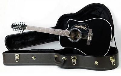Takamine EF381SC 12-String Dreadnought Electric Acoustic Guitar with Case - MIJ