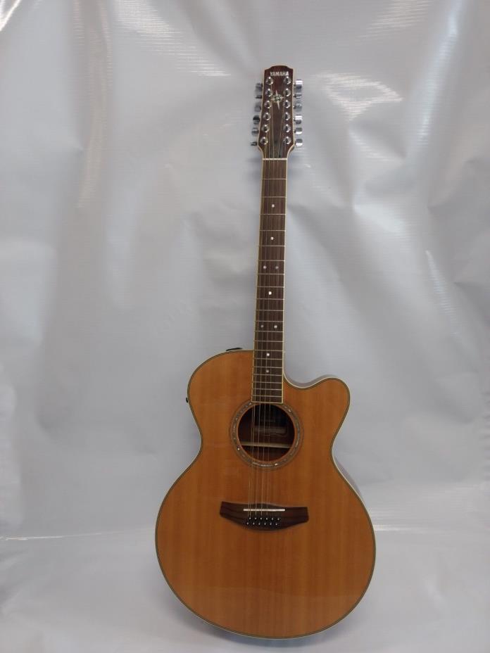 Yamaha Compass Series CPX700-12 12-String Acoustic Electric Guitar+Gig Bag USED