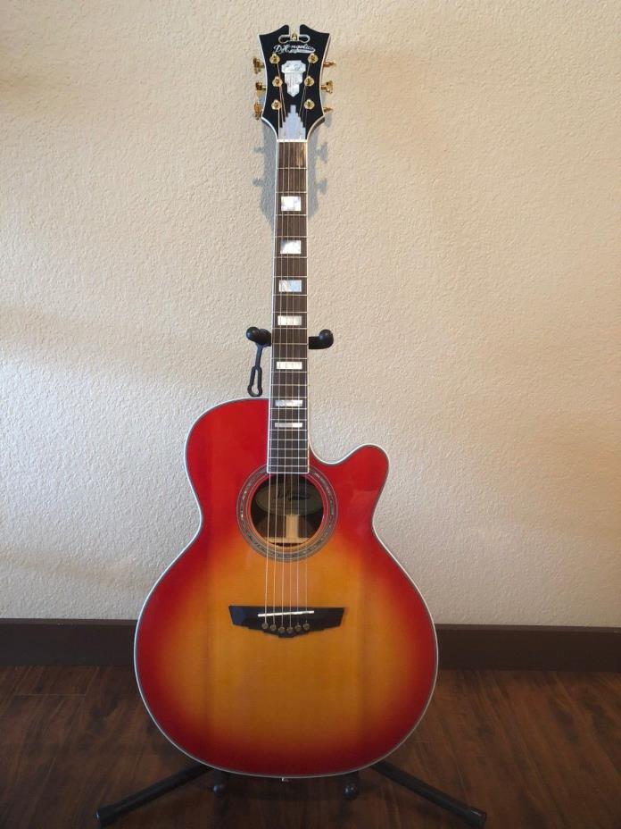 D'Angelico Excel Gramercy Acoustic Electric Guitar with Hardshell Case