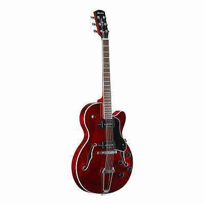 Alvarez AAT34BGE Single Cutaway Semi Acoustic Guitar with Burgundy Gloss Finish