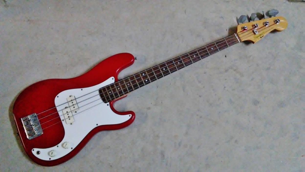 Fender Squier II Precision Bass Electric Guitar