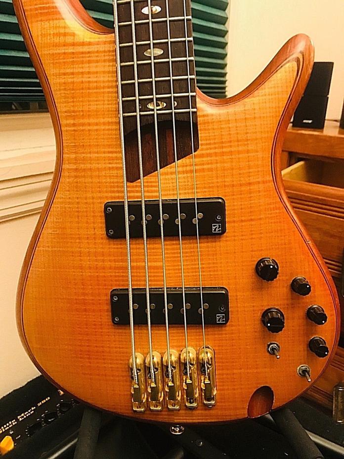 Ibanez SR1205E VNF SR Premium 5-String Bass Vintage Natural Flat