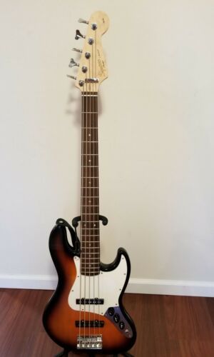 Fender Squier Affinity Series Jazz J Bass V 5-String Brown Sunburst