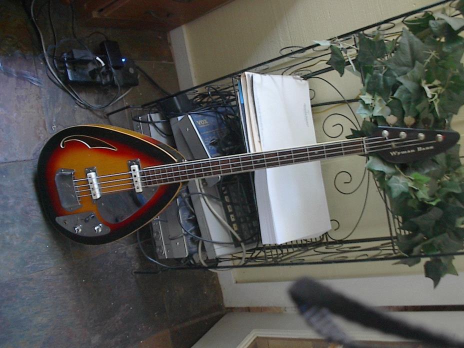 1966 Vox Wyman Bass guitar