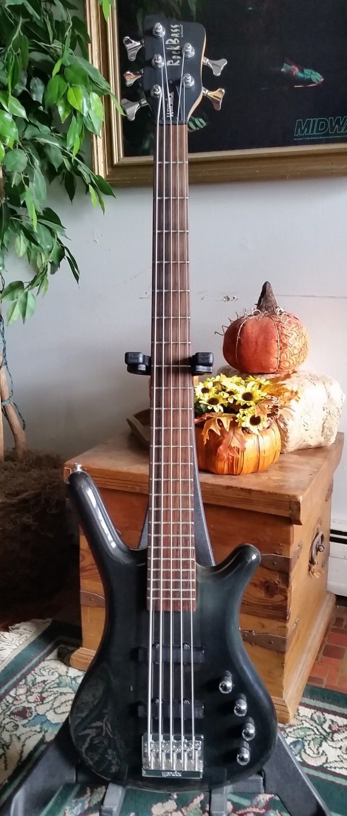 Warwick Rockbass 5 string corvette nice condition !