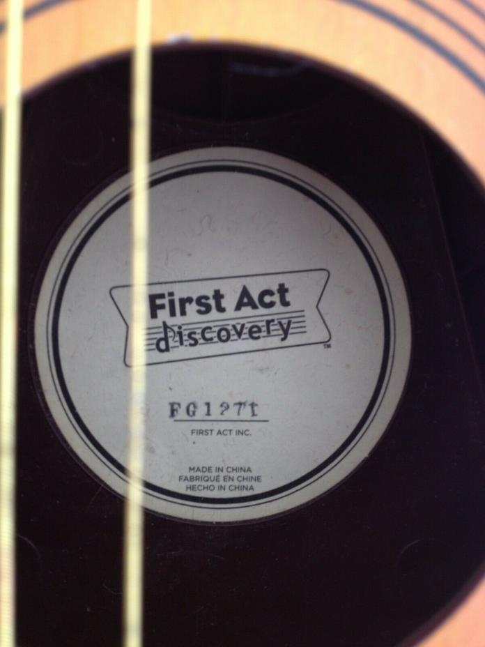 First Act FG1106 Acoustic Guitar - Natural