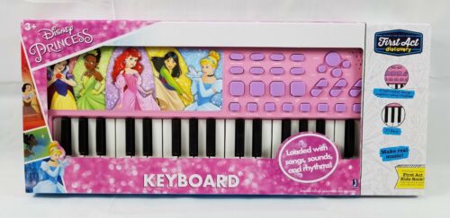 Disney Princess Pink Keyboard First Act Discovery Girls Birthday Musician DP138