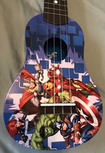 Avengers First Act Guitar Ukulele Kids Toy Gift Children