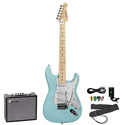 Sawtooth 852-717 ES Series Electric Guitar Pack With Amp And Accessories, Daphne