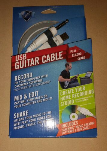 First Act MX901 USB Guitar Cable and Software