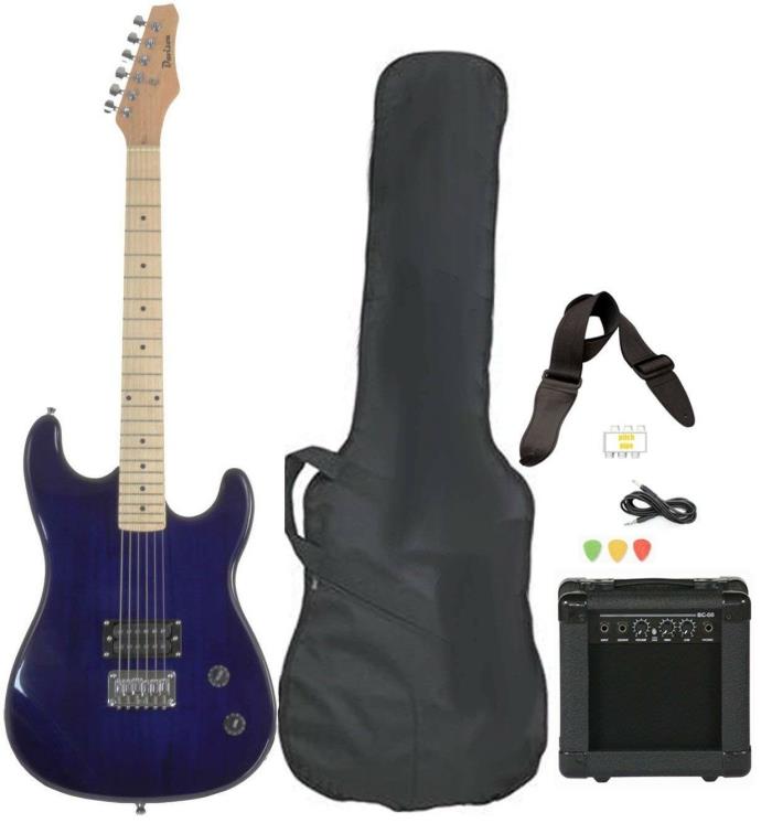 Fender Malibu Player Blue Acoustic-Electric Guitar