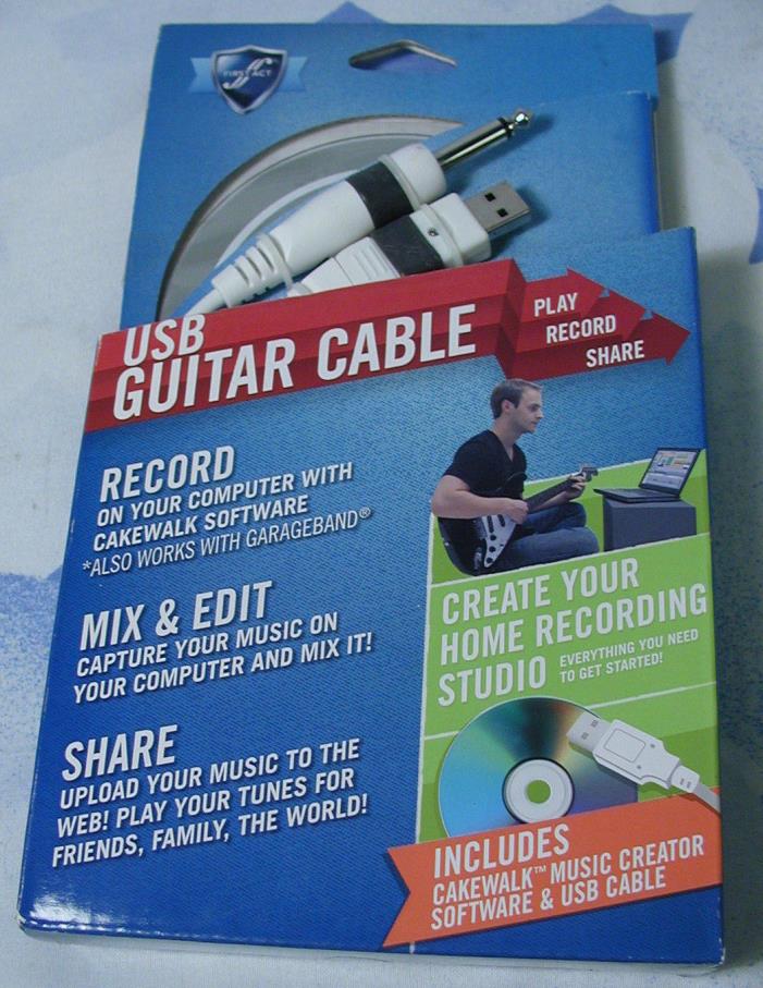 MX901 USB Guitar Cable and Music Creator 5LE Cakewalk by Roland Software