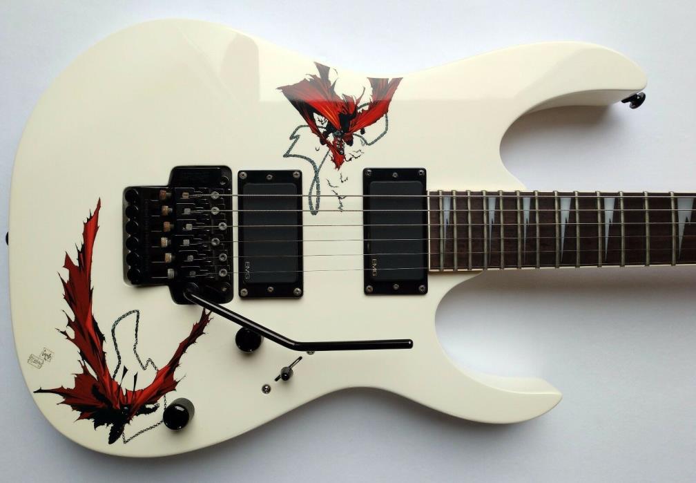 Ibanez RG320DX SP1 Limited Edition Spawn Electric Guitar MIK Rare EMG PUs w/HSC