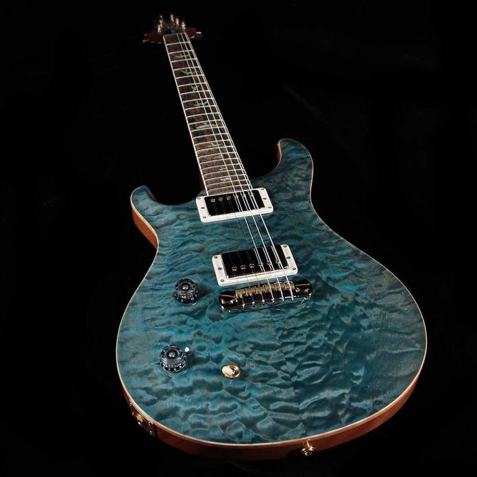 Paul Reed Smith PRS Wood Library McCarty blue crab blue lefty lefthanded LH