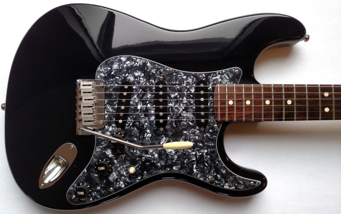 Fender American Standard Stratocaster Electric Guitar 1993 USA Black w/HSC