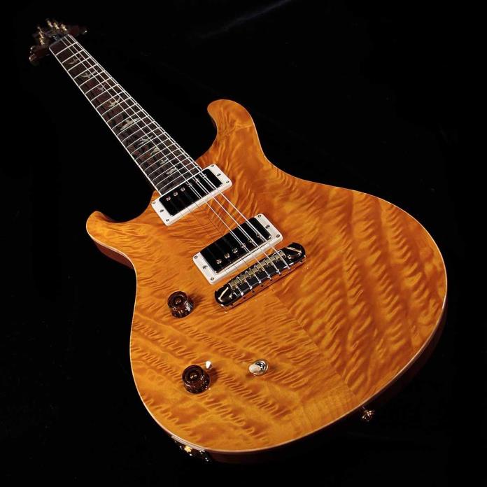 Paul Reed Smith PRS Wood Library McCarty Santana yellow lefty lefthanded LH