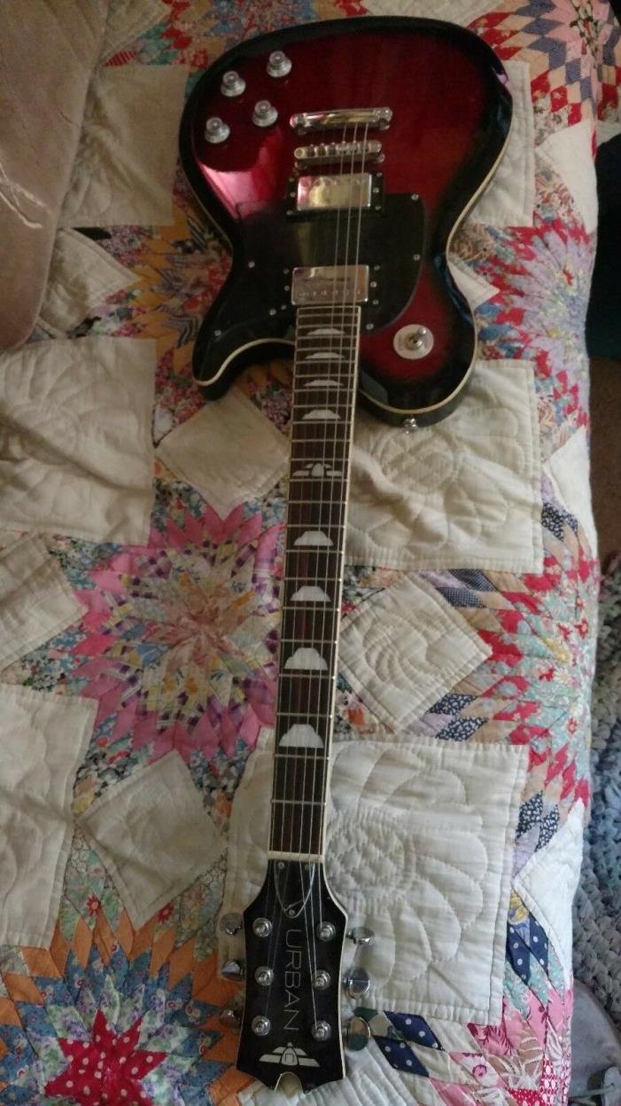 Keith Urban Limited Edition 6 String Electric Guitar Black/Sunburst Solid Body