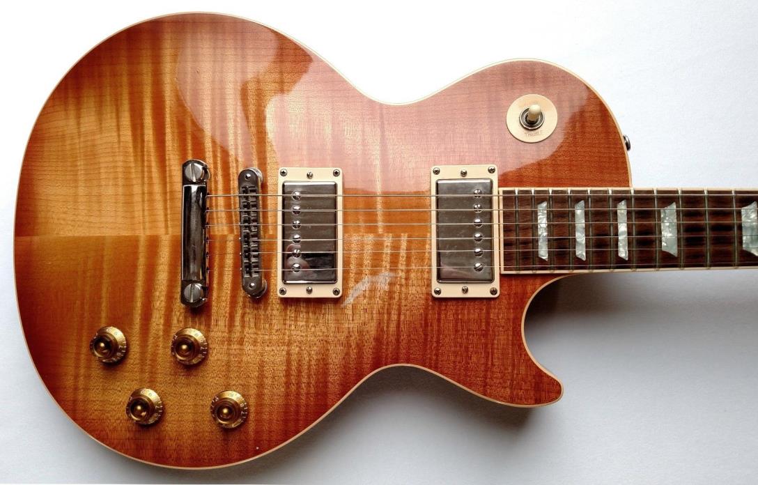 Gibson Les Paul Premium Plus Top Standard 2005 Guitar Lemonburst w/case