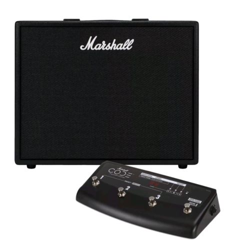 Marshall CODE 50 Amp & 4-way Footswitch 1x12 Digital Combo Guitar PEDL-91009