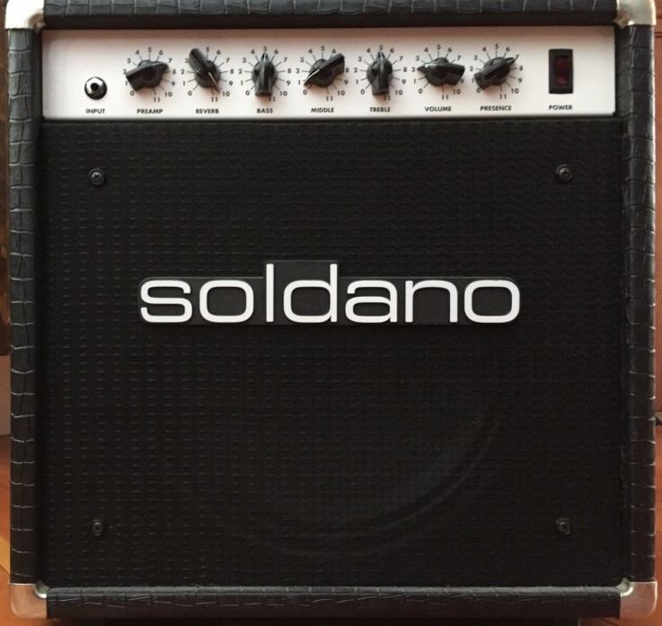 Soldano Astroverb 16 All Tube Amp Signed by Michael Soldano Jr.