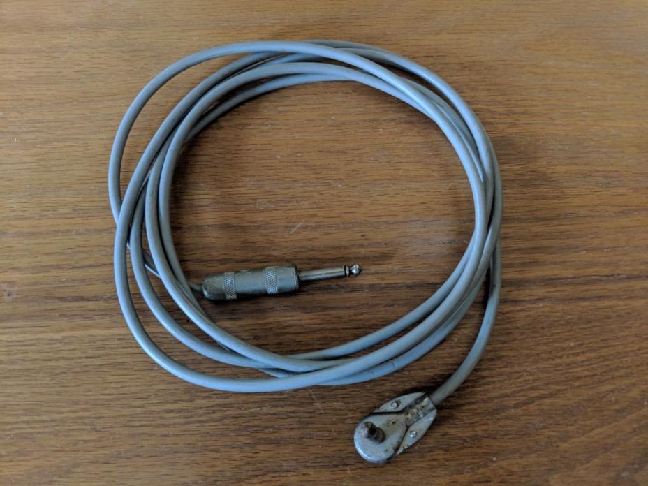 vintage ? guitar amplifier cord cable amp bass Fender