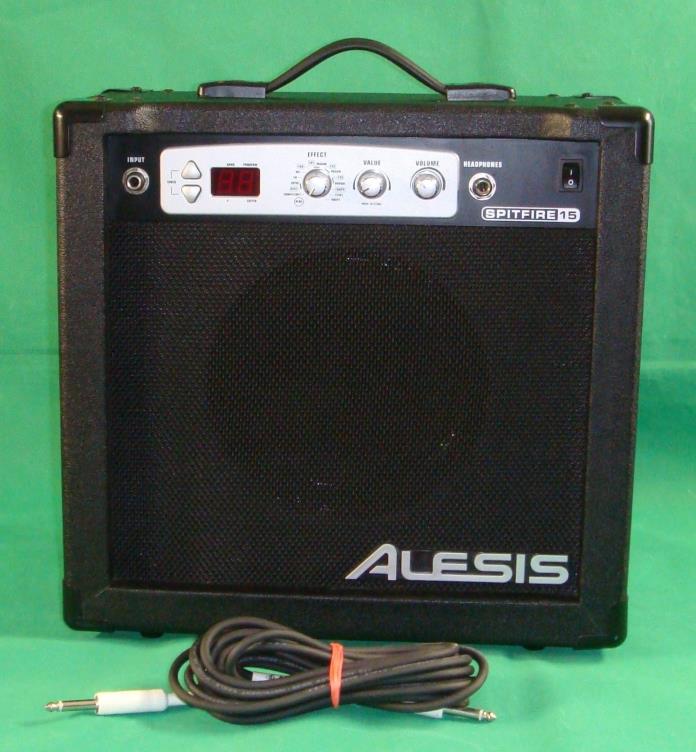 Alesis Spitfire 15 Watt Electric Guitar Amplifier 8