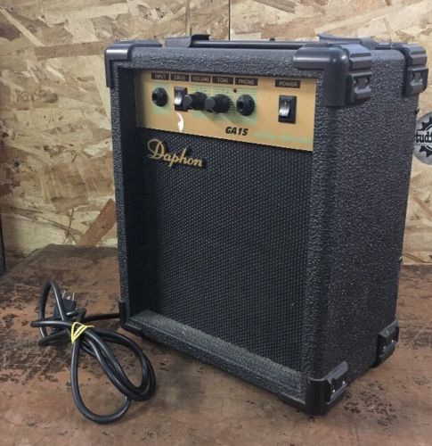 Vintage Daphon GA-15 Guitar Amplifier For Parts or Repair
