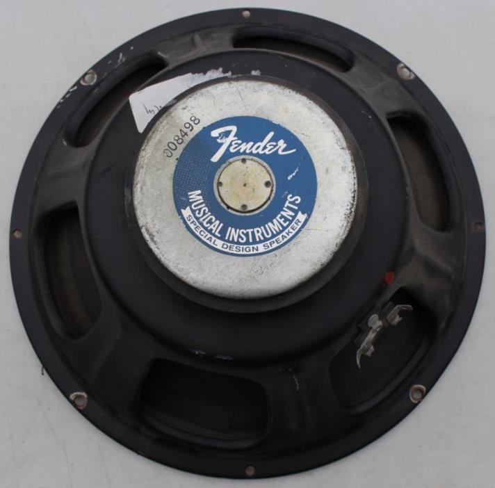 Vintage Fender Special Design Speaker 008498 Guitar Amplifier Amp 12”