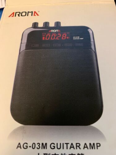 AROMA AG-03M Portable 3W 5V Guitar Amplifier Great For Practice USB Power