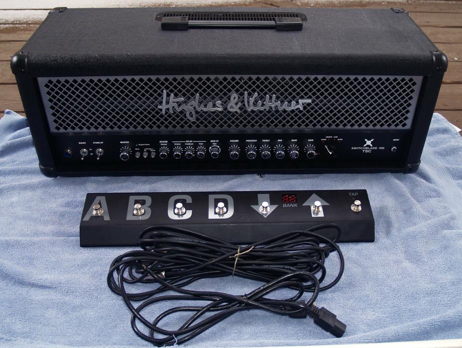 Hughes & Kettner SWITCHBLADE 100 Watt Tube Head Amplifier Made in Germany