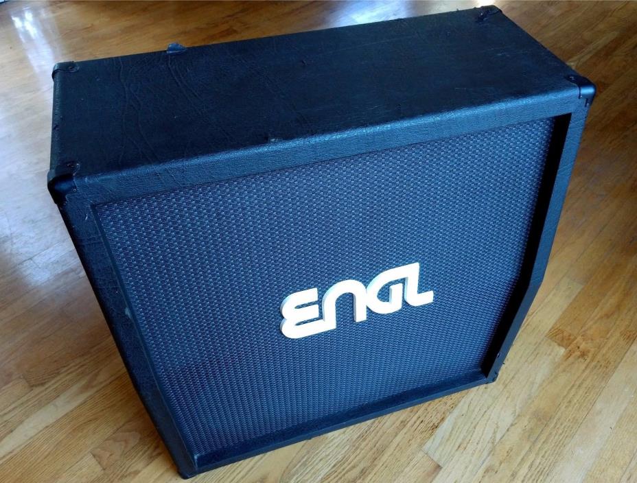 ENGL 412 Slanted Guitar Amplifier Speaker Cabinet Cab Made-in-Germany 4x12 200W