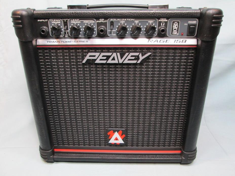 Peavey Rage 158 Transtube Series 15W Guitar Combo Amplifier (((NICE)))